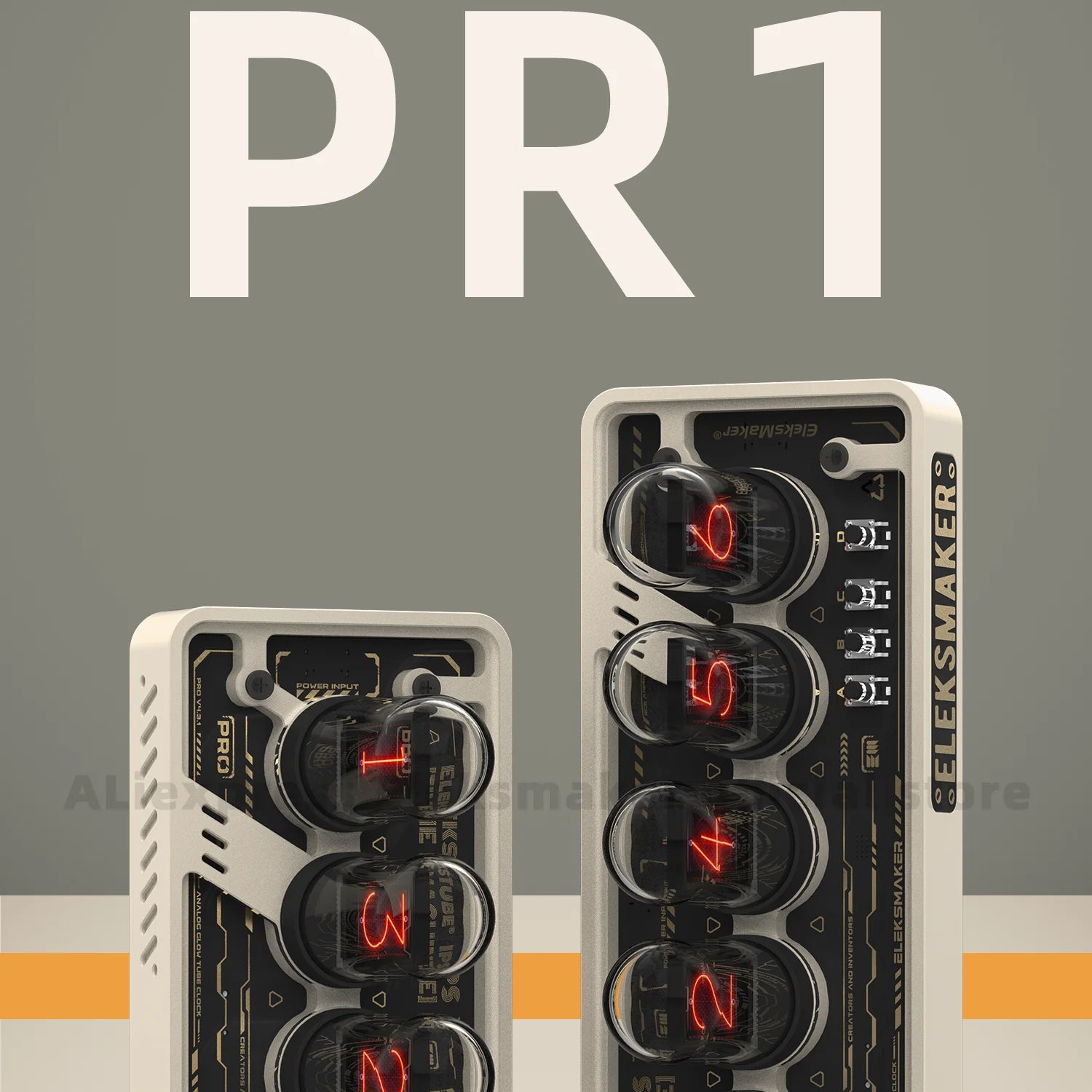 EleksMaker EleksTube IPS PR1 PR2 6-Bit IPS Retro Glows Analog Nixie Tube elekstube clock - Image 2